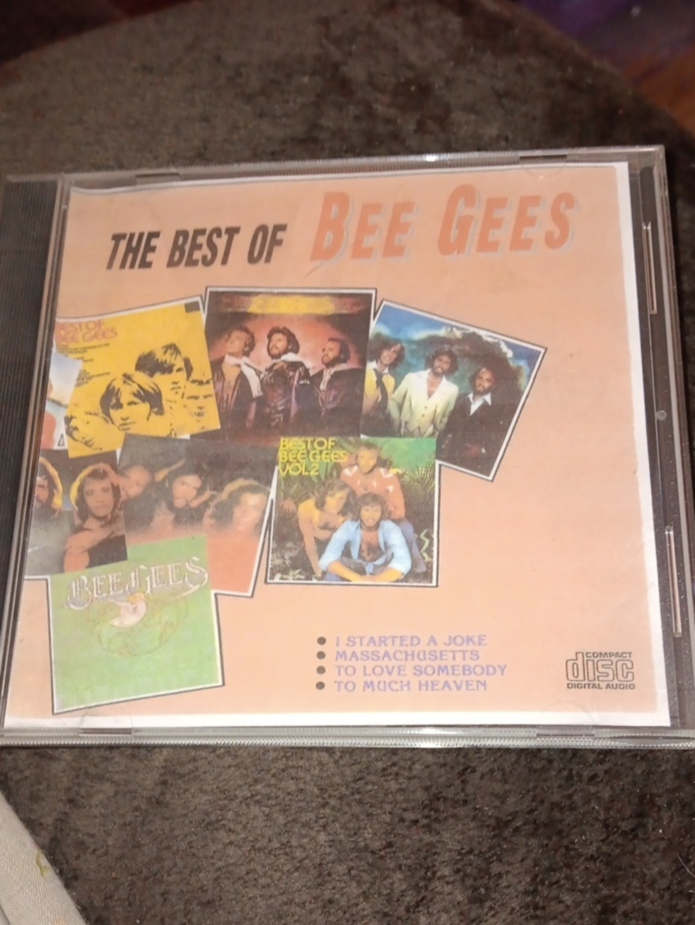 The Best of Bee Gees CD - Peach Cover
